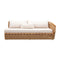 Modern European furniture - Hand-Woven Wicker Outdoor Sectional Sofa - www.oroa.com