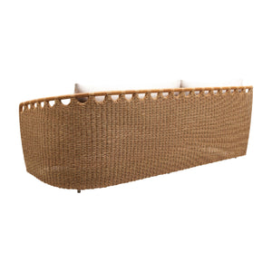   Modern European furniture - Hand-Woven Wicker Outdoor Sectional Sofa - www.oroa.com | Oroa.com