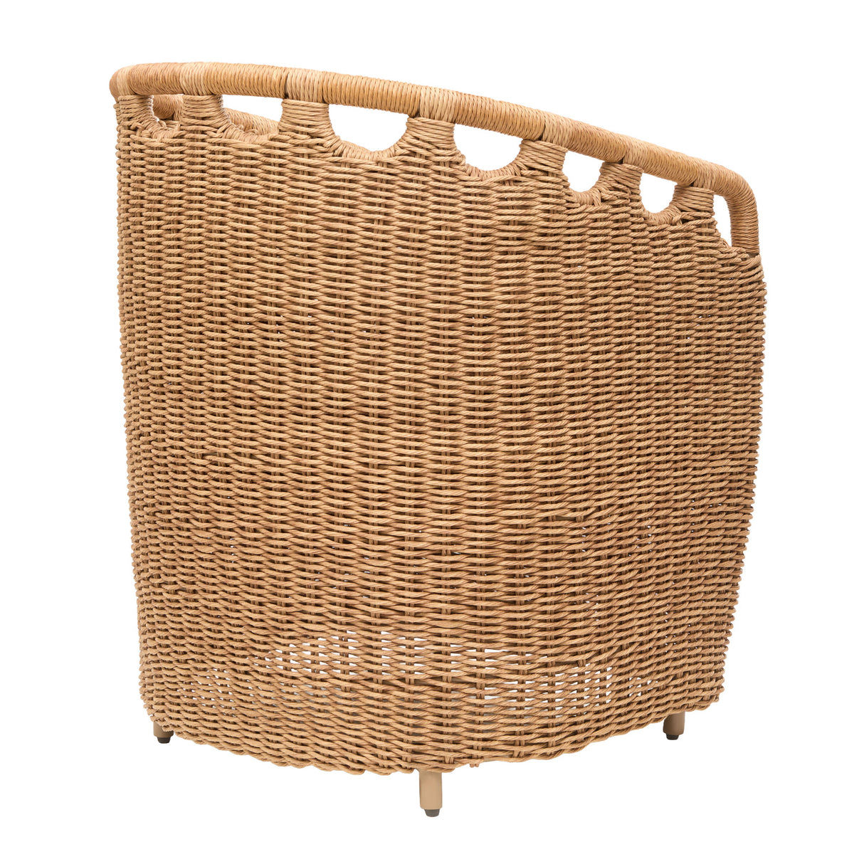   Hand-Woven Wicker Outdoor Dining Chair | Oroa.com