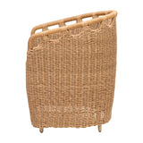 Modern European furniture - Hand-Woven Wicker Outdoor Dining Chair - www.oroa.com