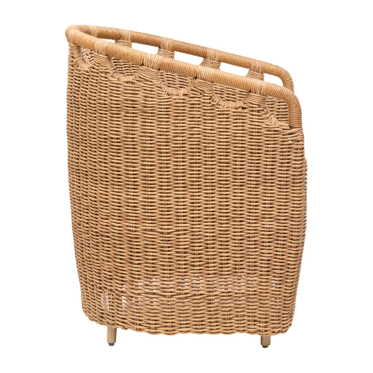   Hand-Woven Wicker Outdoor Dining Chair | Oroa.com