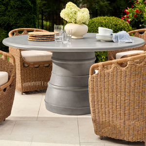   Hand-Woven Wicker Outdoor Dining Chair | Oroa.com