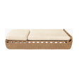 Modern European furniture - Hand-Woven Wicker Outdoor Chaise Lounge - www.oroa.com