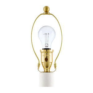   Modern European furniture - Linen Shade Ceramic Table Lamp - www.oroa.com | Oroa.com