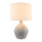 Modern European furniture - Linen Shade Ceramic Table Lamp - www.oroa.com