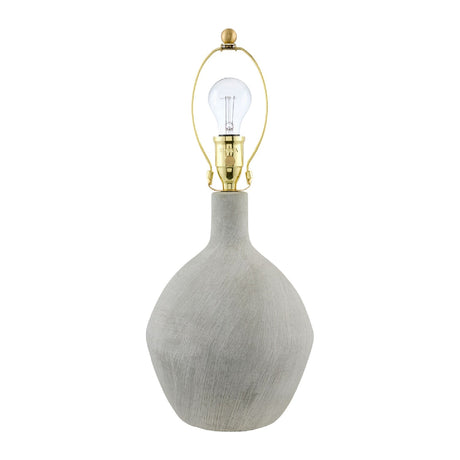 Modern European furniture - Linen Shade Ceramic Table Lamp - www.oroa.com