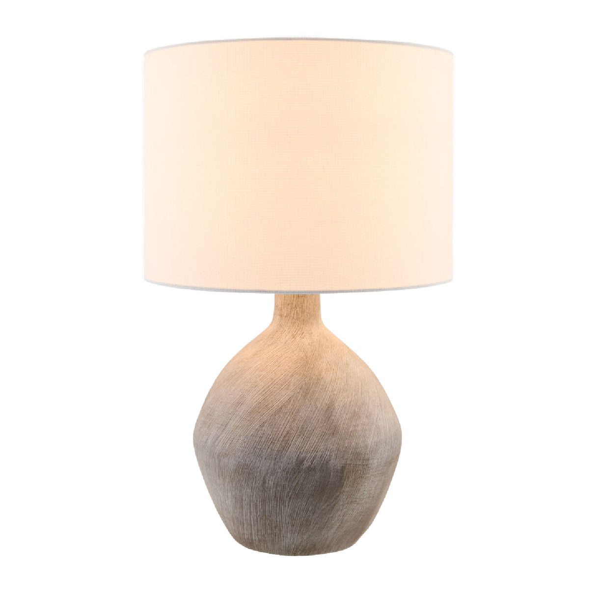   Modern European furniture - Linen Shade Ceramic Table Lamp - www.oroa.com | Oroa.com