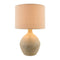 Modern European furniture - Linen Shade Ceramic Table Lamp - www.oroa.com