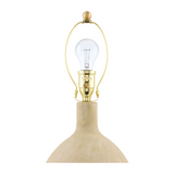 Modern European furniture - Linen Shade Ceramic Table Lamp - www.oroa.com