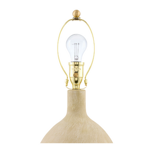   Modern European furniture - Linen Shade Ceramic Table Lamp - www.oroa.com | Oroa.com