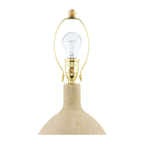 Modern European furniture - Linen Shade Ceramic Table Lamp - www.oroa.com