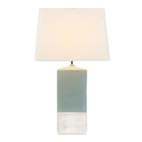 Modern European furniture - Turquoise Ceramic Accent Table Lamp - www.oroa.com