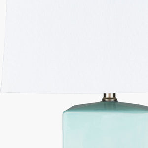   Turquoise Ceramic Accent Table Lamp | Oroa.com