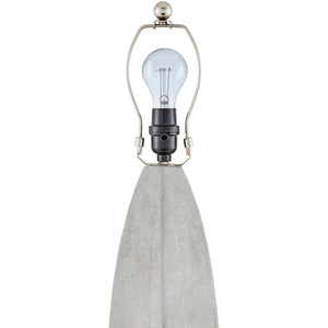   Modern European furniture - Rattan Shade Concrete Table Lamp - www.oroa.com | Oroa.com