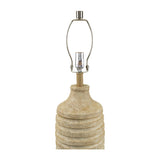 Modern European furniture - Brown Base Linen Table Lamp - www.oroa.com