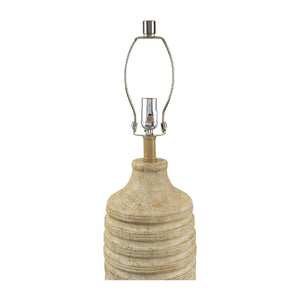   Modern European furniture - Brown Base Linen Table Lamp - www.oroa.com | Oroa.com