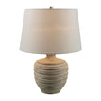 Modern European furniture - Brown Base Linen Table Lamp - www.oroa.com
