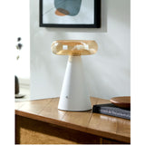 Modern European furniture - Champagne Glass Accent Table Lamp - www.oroa.com