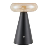 Modern European furniture - Champagne Glass Accent Table Lamp - www.oroa.com