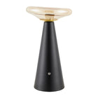 Modern European furniture - Clear Glass Accent Table Lamp - www.oroa.com