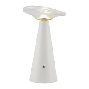   Modern European furniture - Clear Glass Accent Table Lamp - www.oroa.com | Oroa.com