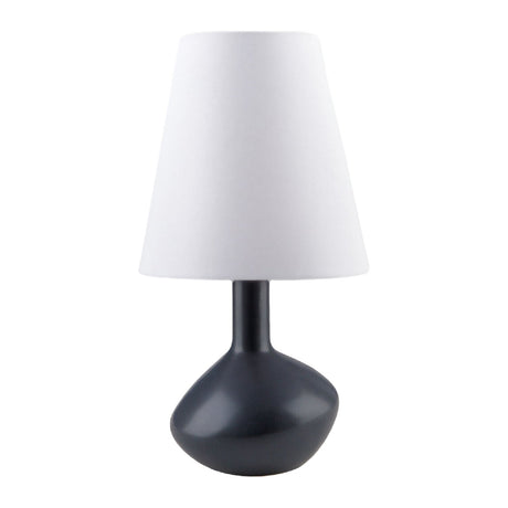 Modern European furniture - Tall Linen Shade Table Lamp - www.oroa.com