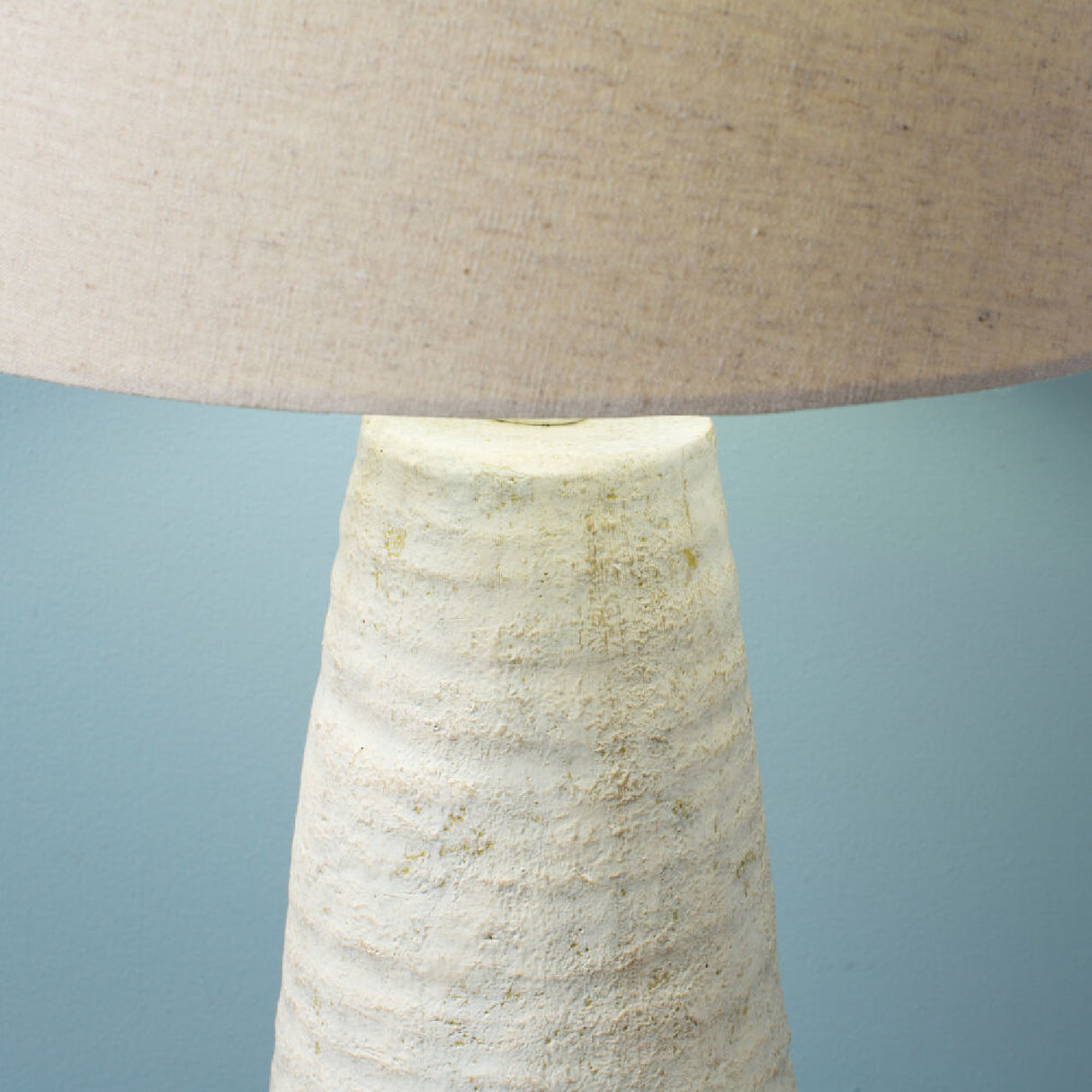   Ivory Linen Accent Table Lamp | Oroa.com