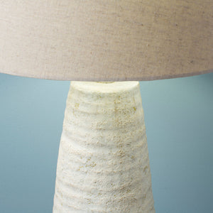   Ivory Linen Accent Table Lamp | Oroa.com