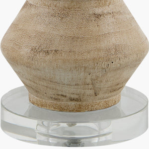   Modern European furniture -  Geometrical Base Linen Table Lamp - www.oroa.com | Oroa.com