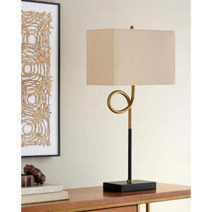   Modern European furniture - Twisted Iron Accent Table Lamp - www.oroa.com | Oroa.com