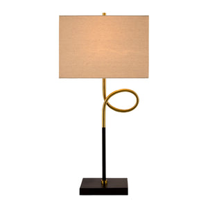   Modern European furniture - Twisted Iron Accent Table Lamp - www.oroa.com | Oroa.com