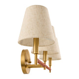 Modern European furniture -  Gold Armed Wall Lamp - www.oroa.com