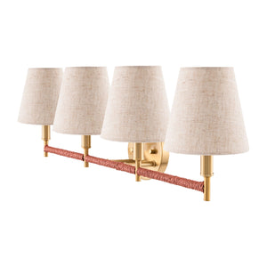   Modern European furniture - Fabric Shade 4-Light Wall Lamp - www.oroa.com | Oroa.com