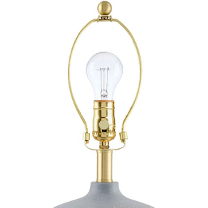   Modern European furniture - Empire Linen Shade Table Lamp - www.oroa.com | Oroa.com