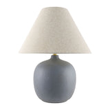 Modern European furniture - Empire Linen Shade Table Lamp - www.oroa.com