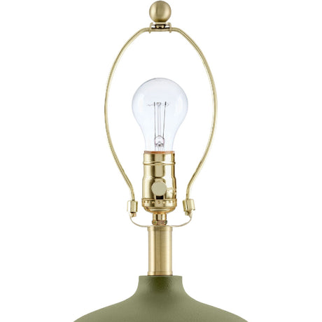 Modern European furniture - Empire Linen Shade Table Lamp - www.oroa.com