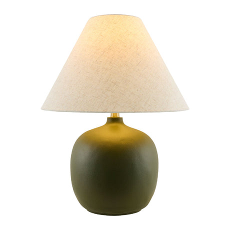 Modern European furniture - Empire Linen Shade Table Lamp - www.oroa.com