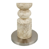 Modern European furniture - Cream Layered Base Floor Lamp - www.oroa.com