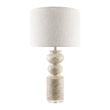 Modern European furniture - Cream Layered Base Table Lamp - www.oroa.com