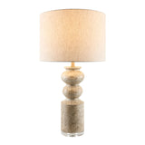 Modern European furniture - Cream Layered Base Table Lamp - www.oroa.com