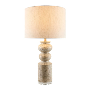 Modern European furniture - Cream Layered Base Table Lamp - www.oroa.com