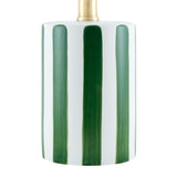 Modern European furniture - Striped Ceramic Linen Table Lamp - www.oroa.com