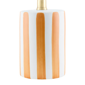   Modern European furniture - Striped Ceramic Linen Table Lamp - www.oroa.com | Oroa.com