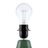 Modern European furniture - Striped Linen Ceramic Table Lamp - www.oroa.com