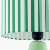 Modern European furniture - Striped Linen Ceramic Table Lamp - www.oroa.com