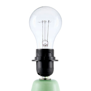   Modern European furniture - Striped Linen Ceramic Table Lamp - www.oroa.com | Oroa.com