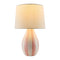 Modern European furniture - Hand-painted Striped Ceramic Table Lamp - www.oroa.com