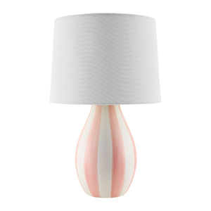   Modern European furniture - Hand-painted Striped Ceramic Table Lamp - www.oroa.com | Oroa.com