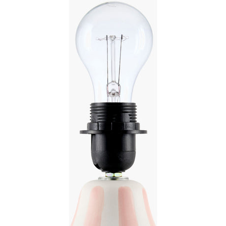Modern European furniture - Hand-painted Striped Ceramic Table Lamp - www.oroa.com
