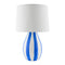 Modern European furniture - Hand-painted Striped Ceramic Table Lamp - www.oroa.com
